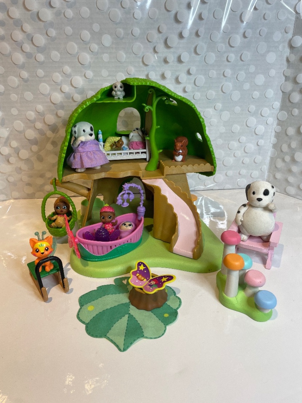Calico Critters 🐶🧚‍♀️Baby Discovery 🌳Forest playset